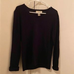 PLY Black Cashmere Sweater